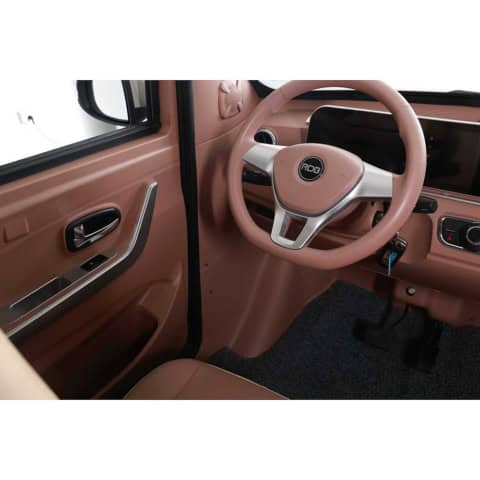 RDB Roxy, mașină electrică fără permis, 1700W, viteză 25km/h, interior roz.