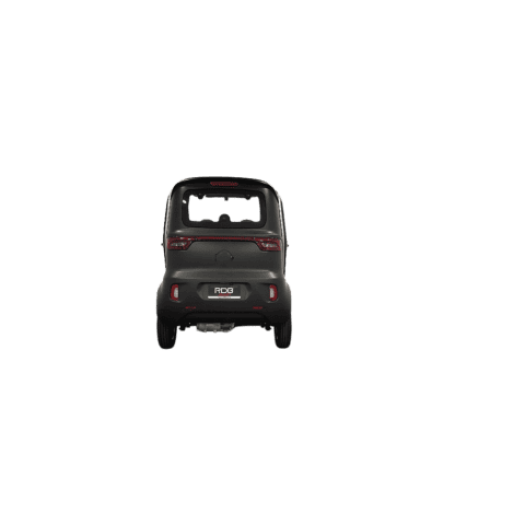 Mașină electrică RDB Smart, 3000W, 25km/h, fără permis, vedere din spate.