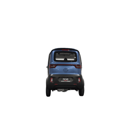 Mașină electrică RDB Smart, 3000W, 25km/h, fără permis, vedere din spate.