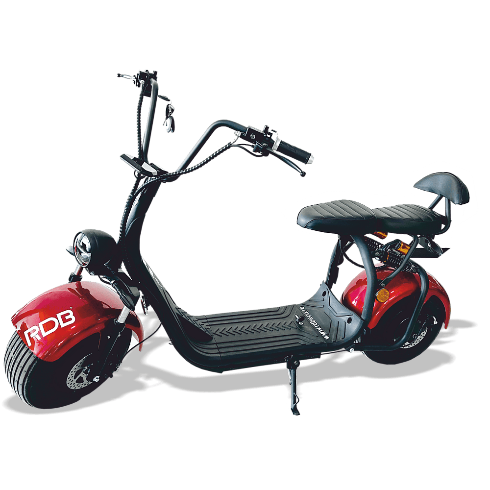 Scuter electric fără permis RDB CC10, 1500W, viteză 25 km/h, ideal pentru deplasări urbane.