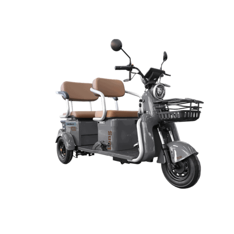 Triciclu electric RDB Long, 2000W, viteză 25km/h, ideal pentru deplasări fără permis.