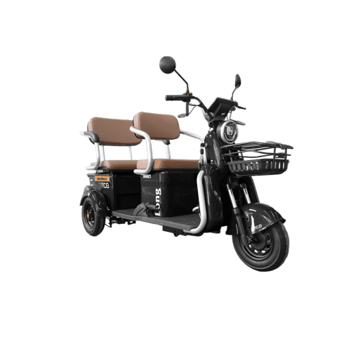 Triciclu electric RDB Long, 2000W, viteză 25km/h, ideal pentru transport urban.