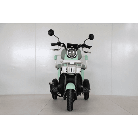 Triciclu electric fără permis RDB Mini, 2000W, viteză 25km/h, ideal pentru deplasări urbane.