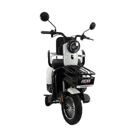 Triciclu electric fără permis, model RDB Sinoe, 500W, viteză 25km/h, ideal pentru deplasări urbane ș.