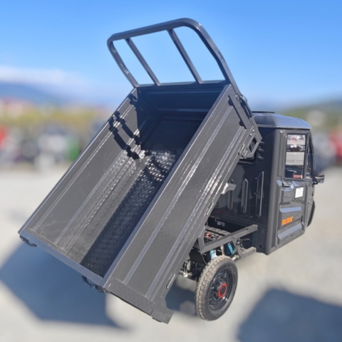 Triciclu electric fără permis RURIS PILOT 4000C cu cabină, 1000W, 25km/h, imagine 3