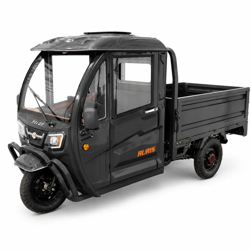 Triciclu electric fără permis RURIS PILOT 4000C cu cabină, 1000W, 25km/h